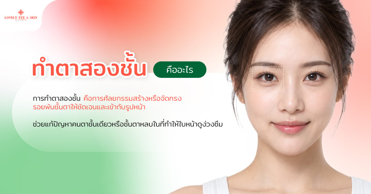 ทำตาสองชั้นคืออะไร