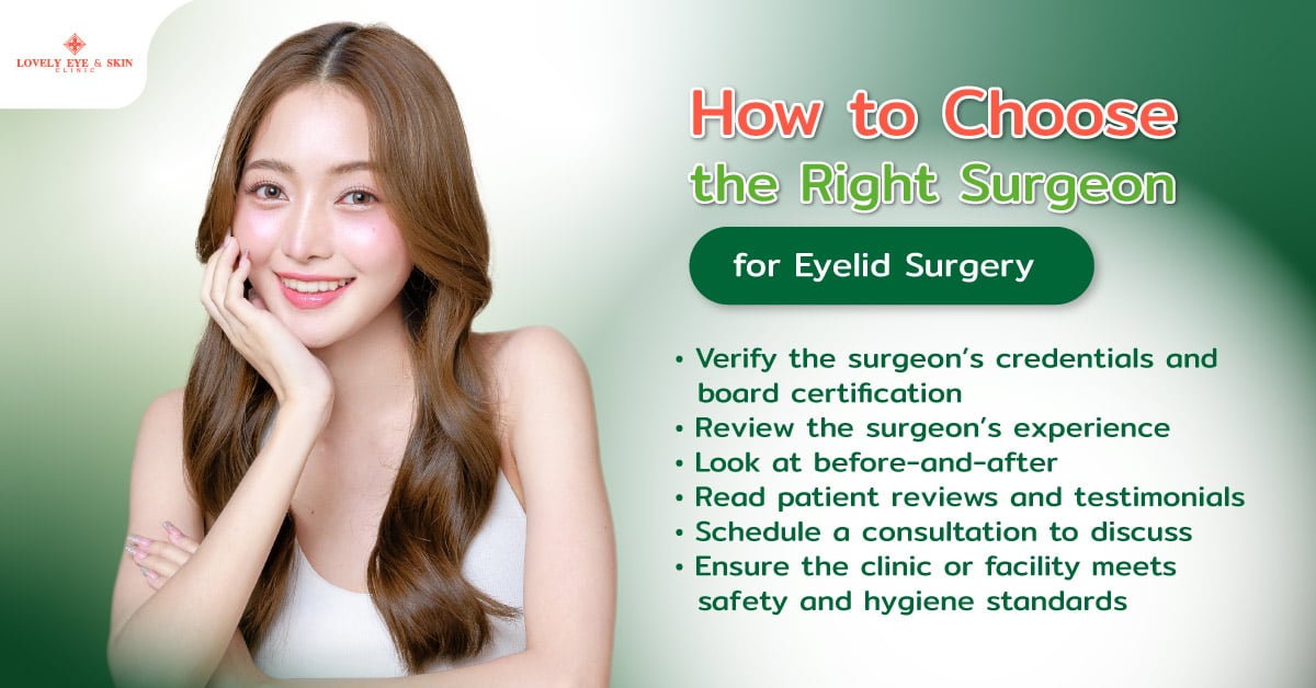 How to Choose the Right Surgeon for Eyelid Surgery