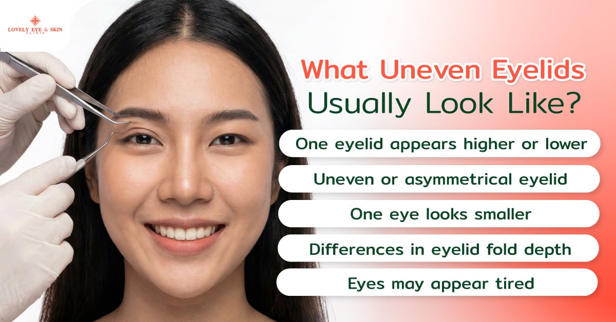 What Are the Causes of Uneven Eyelids and How to Improve?
