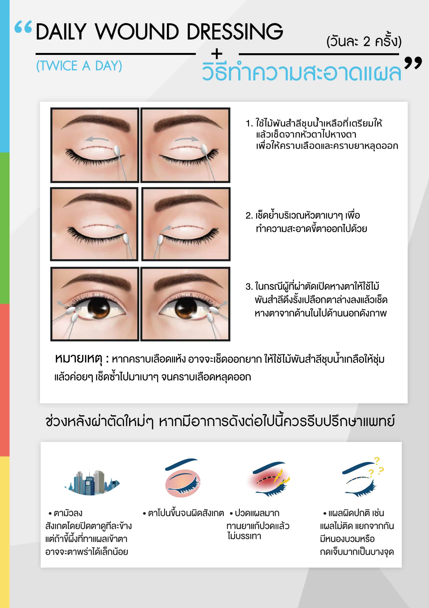ทำตาสองชั้น เปิดหัวตา