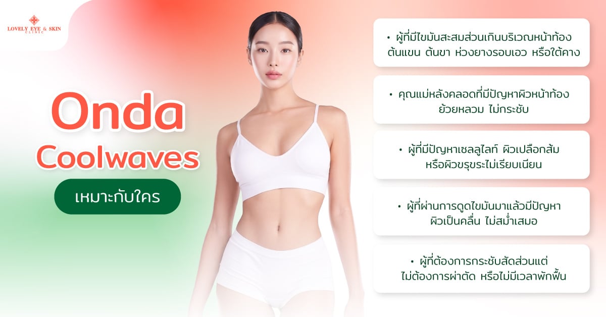Onda Coolwaves เหมาะกับใคร