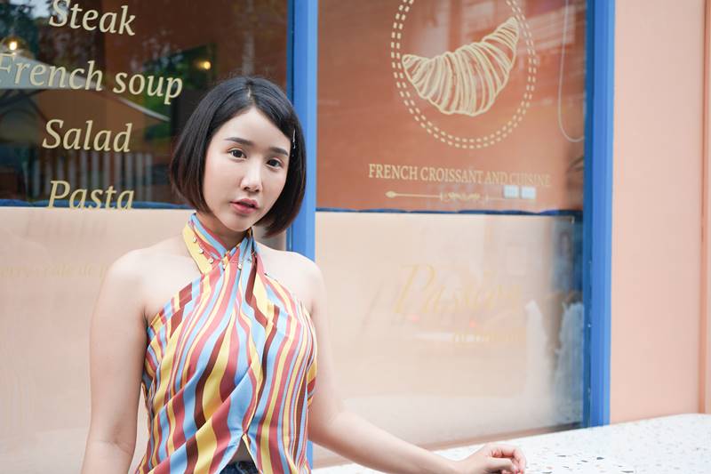หลังยกหางตาซ่อนแผลใต้คิ้ว 5 เดือน หน้าตาดูสดใส