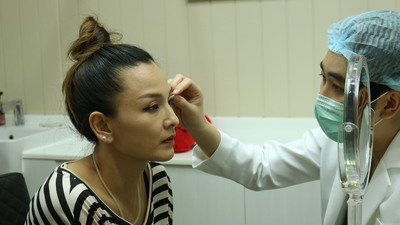 แก้ตาสองชั้น ดึงกล้ามเนื้อตา เปิดหัวตา