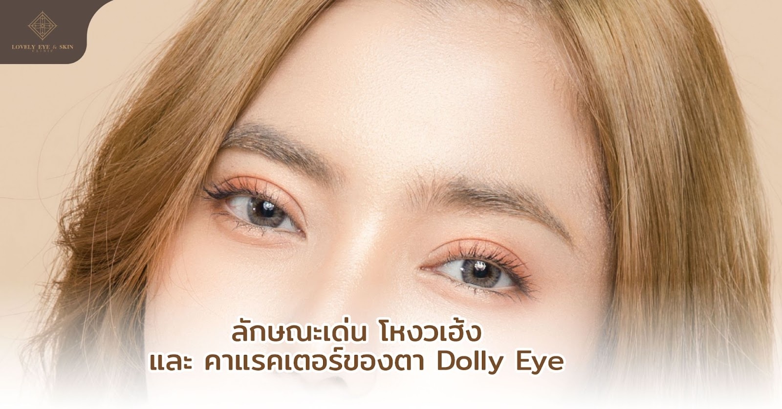 ลักษณะเด่น โหงวเฮ้ง และ คาแรคเตอร์ของตา Dolly Eye